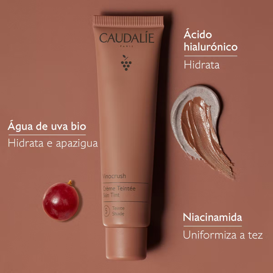 Caudalie Vinocrush Crema Teñida Tono 5 30ml