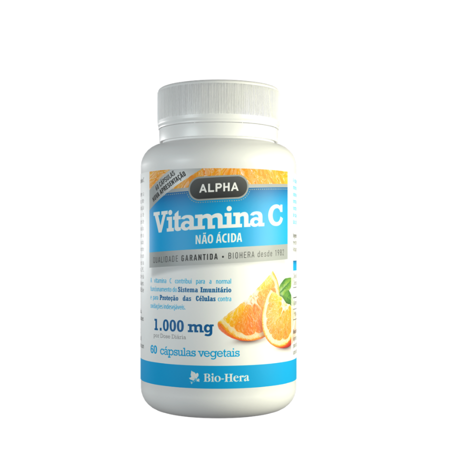 Bio-Hera Alpha Non-Acidic Vitamin C Capsules x60