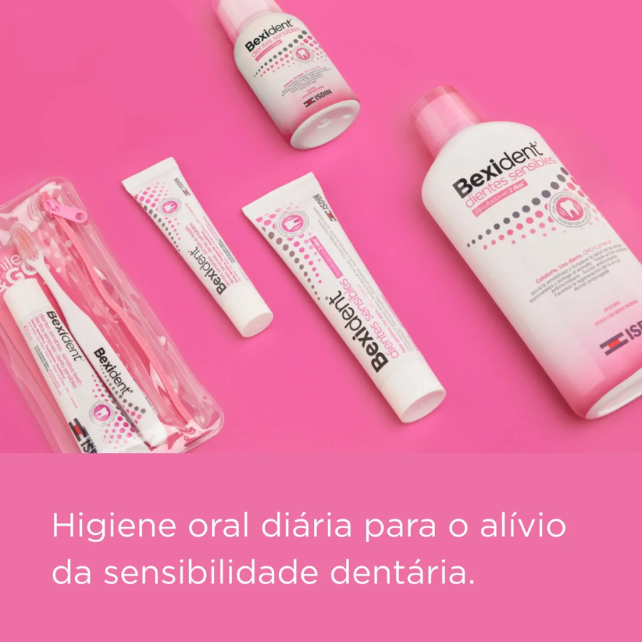 Bexident Smile &amp; Go Kit de viaje para dientes sensibles