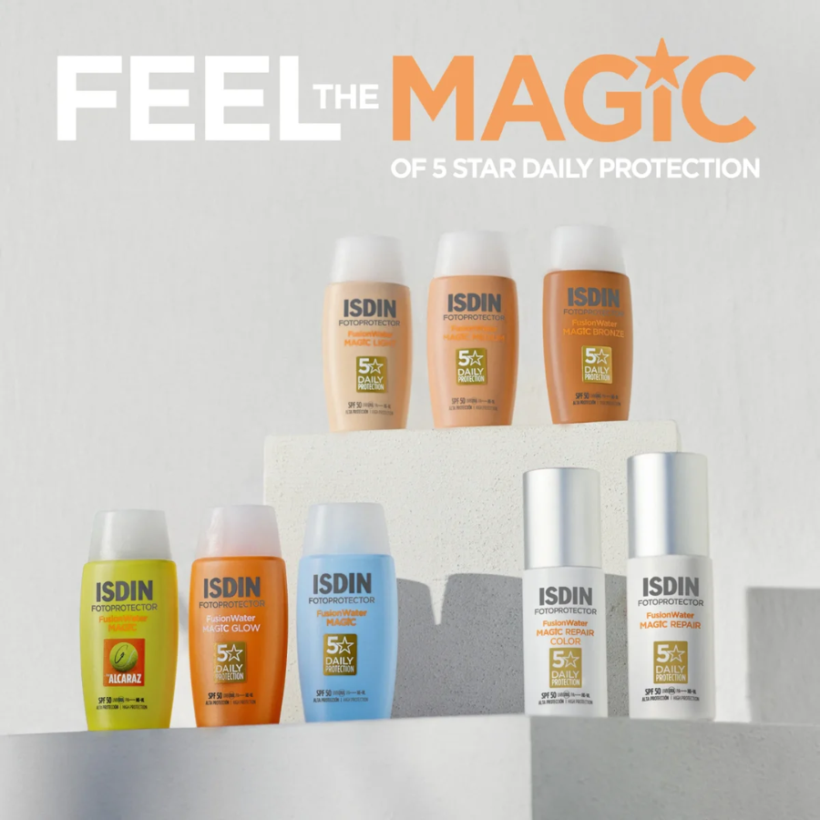 Isdin Photoprotector Fusion Water Magic Repair Color SPF50 50ml