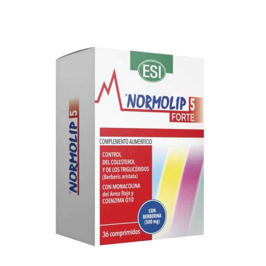 ESI Normolip 5 comprimidos fuertes x36