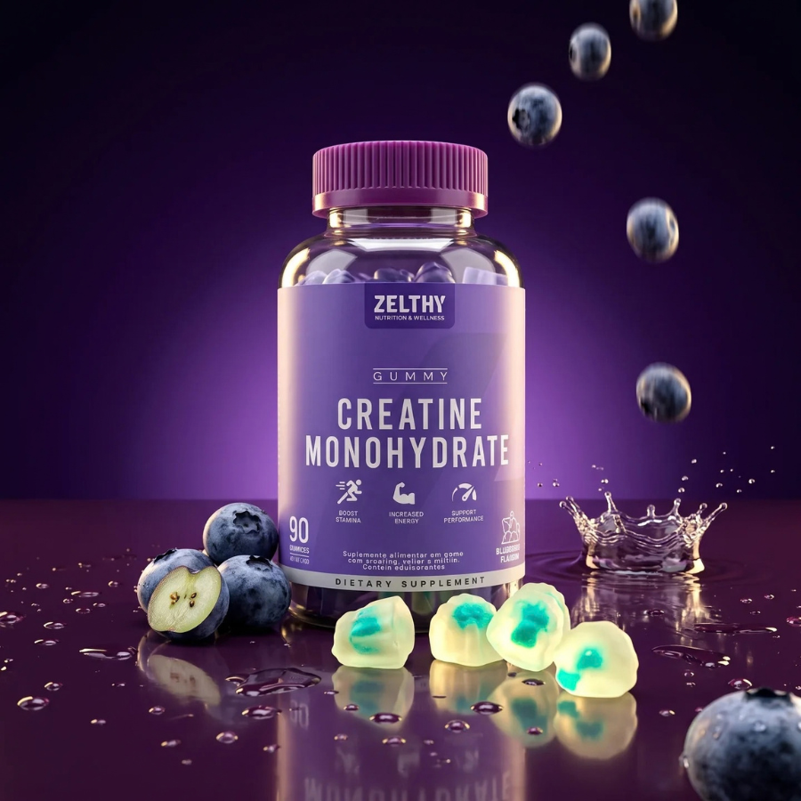 Zelthy Gummy Creatina Monohidrato Gominolas x90