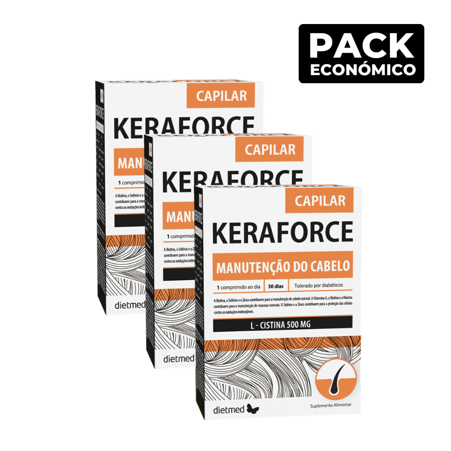 Keraforce Capilar Comprimidos 3x30