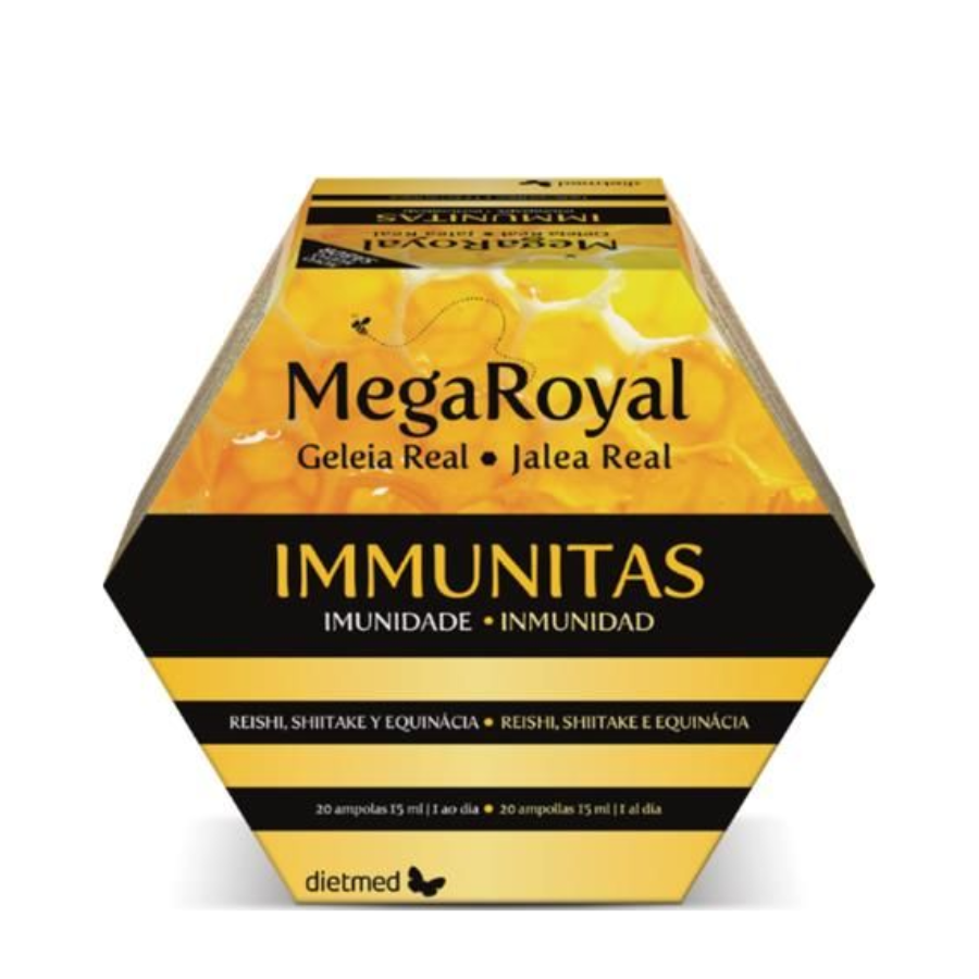 Ampollas MegaRoyal Inmunitas x20
