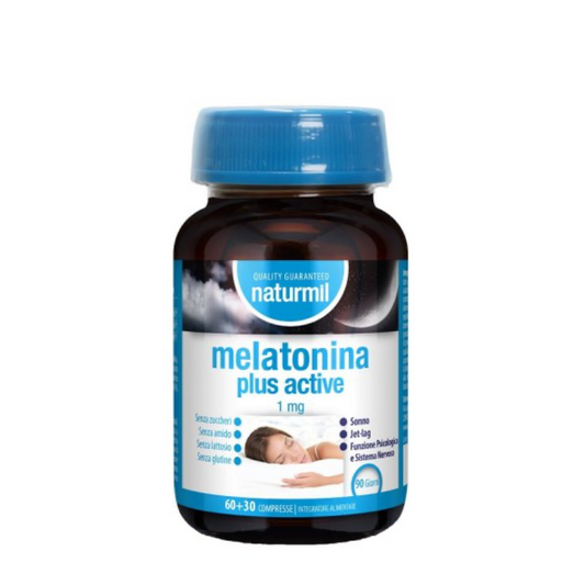 Naturmil Melatonina Plus Active Comprimidos x90