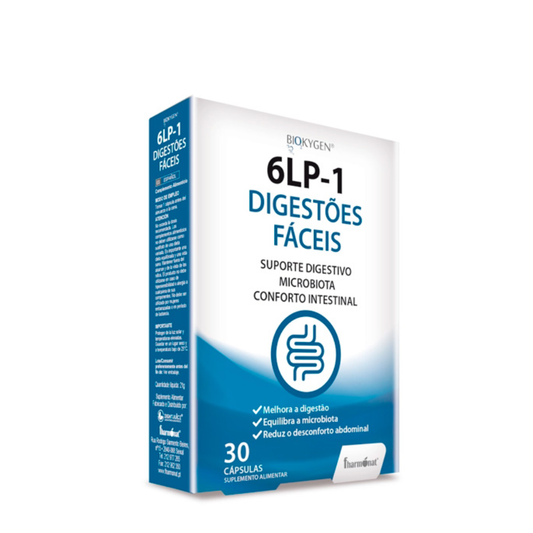 Biokygen 6LP-1 Digestiones Fáciles Cápsulas x30