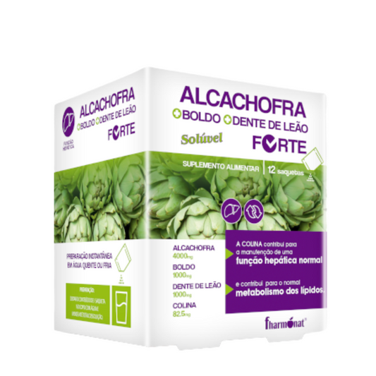 Alcachofra + Boldo + Dente Leão Forte Saquetas x12