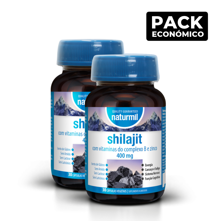 Naturmil Shilajit Cápsulas 2x30