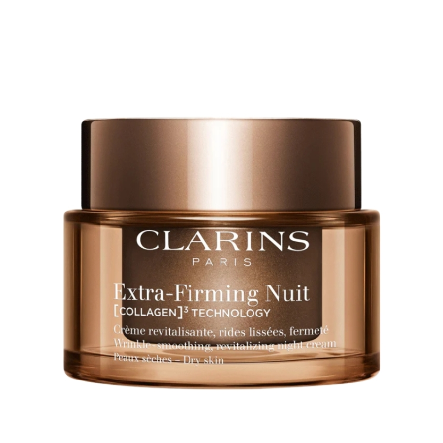 Crema de noche extra reafirmante Clarins para piel seca, 50 ml