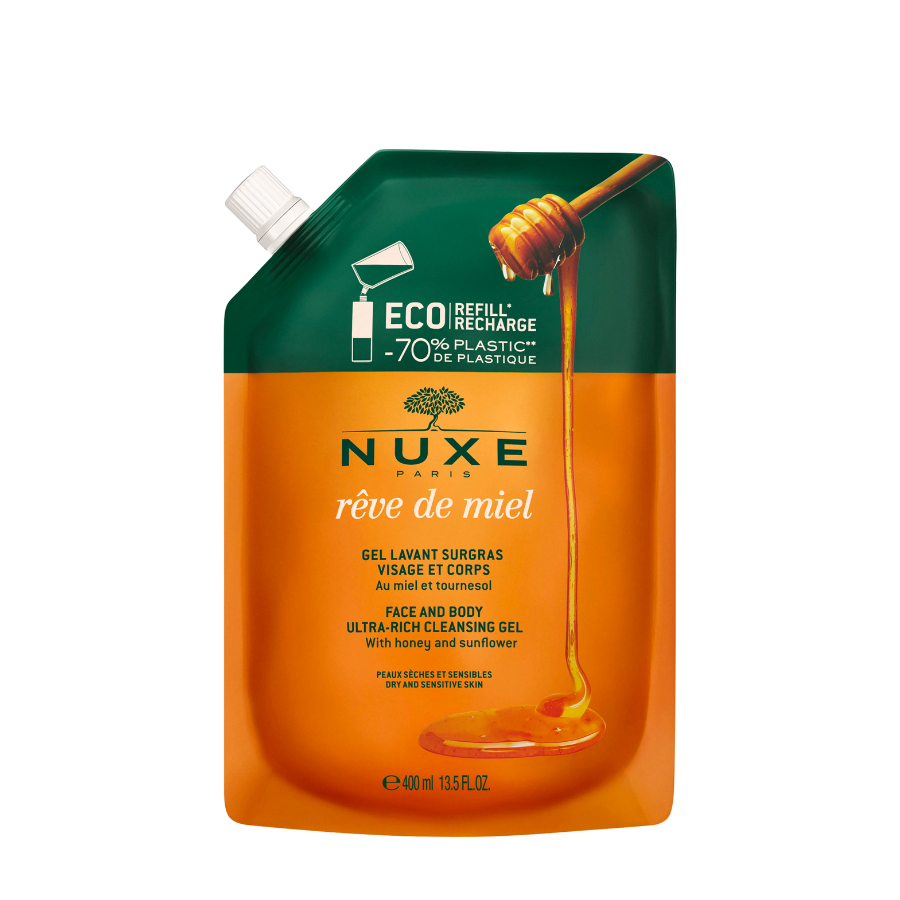 Nuxe Rêve de Miel Gel De Limpeza Eco-Refill 400ml
