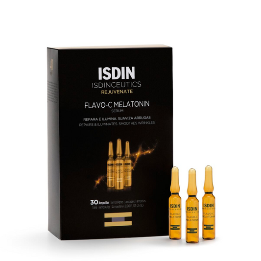 Isdin Isdinceutics Rejuvenate Flavo-C Melatonin Sérum Ampolas 30x2ml