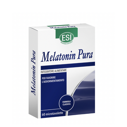 Comprimidos de melatonina pura ESI de 1,9 mg x 60