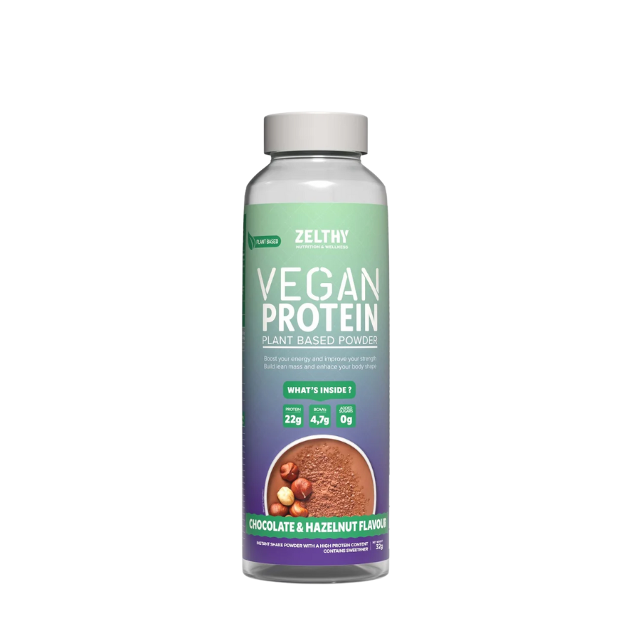 Zelthy Vegan Protein Chocolate &amp; Hazelnut 32g