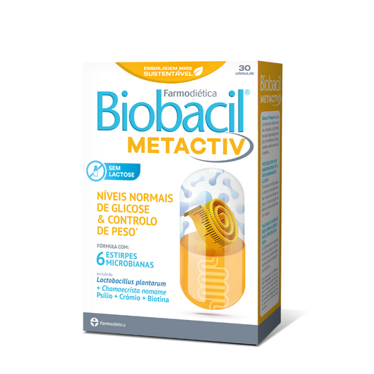 Cápsulas Biobacil Metactiv x30