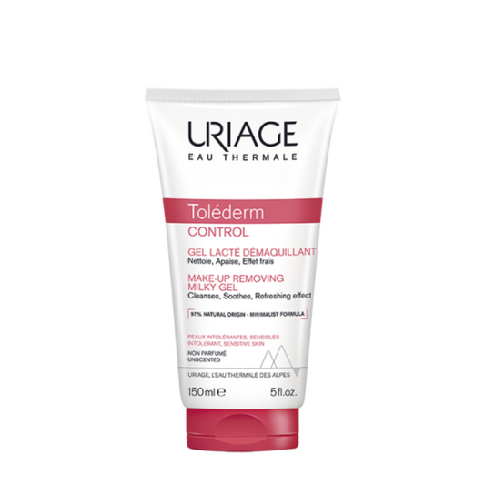 Uriage Toléderm Control Gel Leite Desmaquilhante 150ml