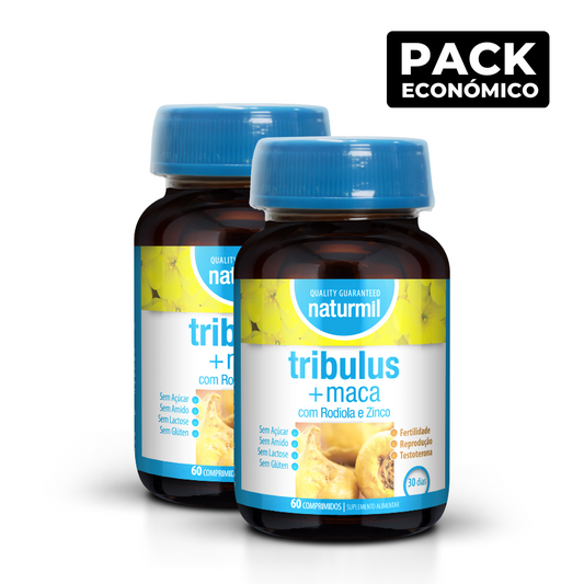 Naturmil Tribulus + Maca Tabletas 2x60