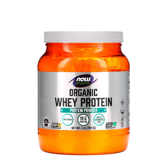 Now Whey Protein Unflavored 454g