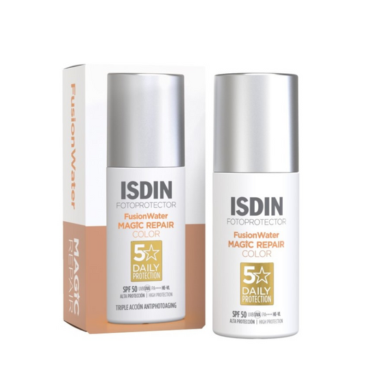 Isdin Fotoprotector Fusion Water Magic Repair Color SPF50 50ml