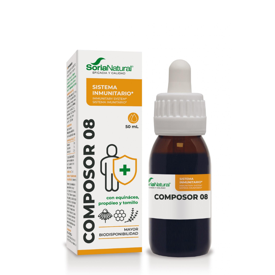 Soria Natural Composor 08 Gotas 50ml