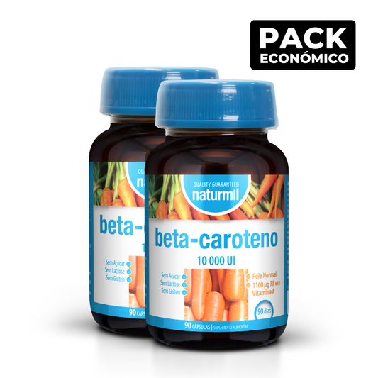 Naturmil Betacaroteno 10000UI Cápsulas 2x90