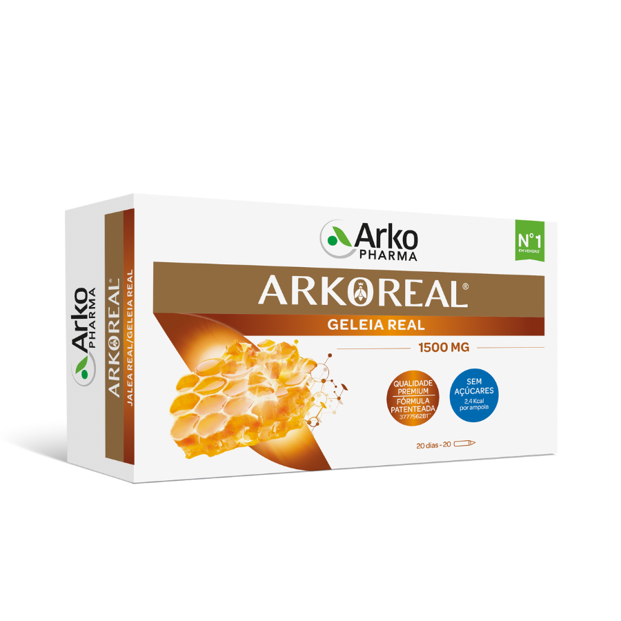 Arkoreal Royal Jelly 1500mg Ampoules x20