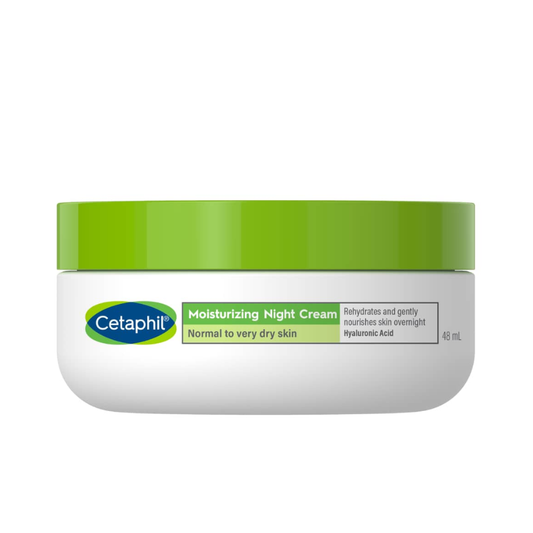 Crema hidratante facial de noche Cetaphil 48 ml