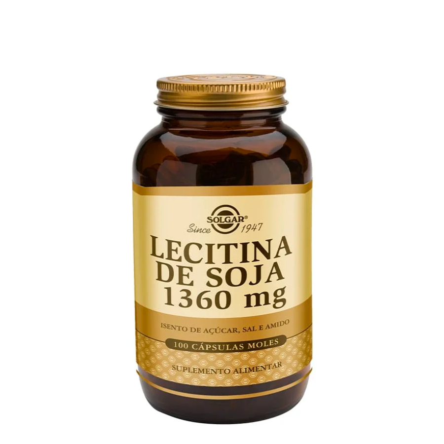 Solgar Soy Lecithin 1360mg Capsules x100