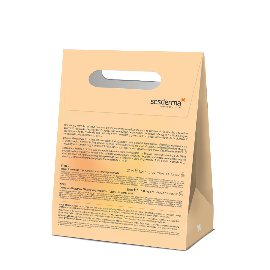 Set de regalo iluminador Sesderma C-Vit 5