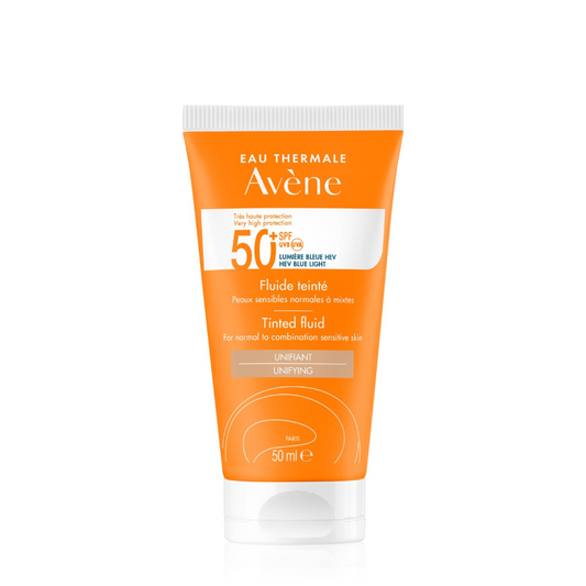 Avène Solar Fluido Com Cor SPF50+ 50ml