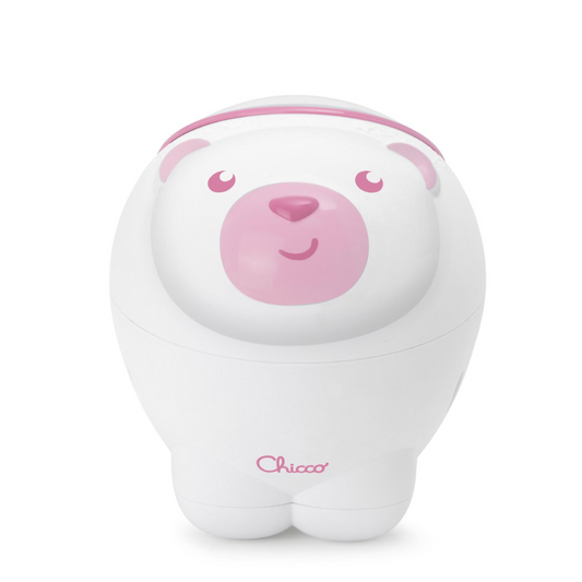 Proyector Chicco Oso Polar Rosa