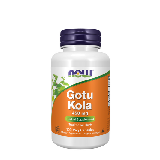Now Gotu Kola 450mg Cápsulas x100