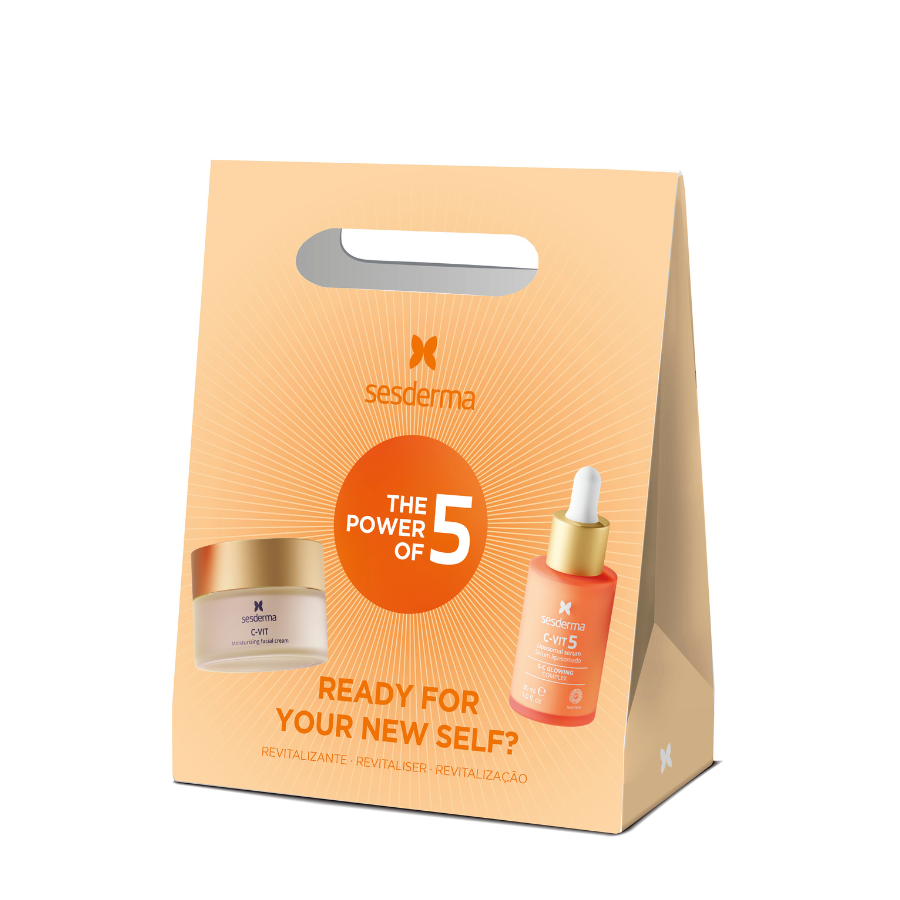 Set de regalo iluminador Sesderma C-Vit 5