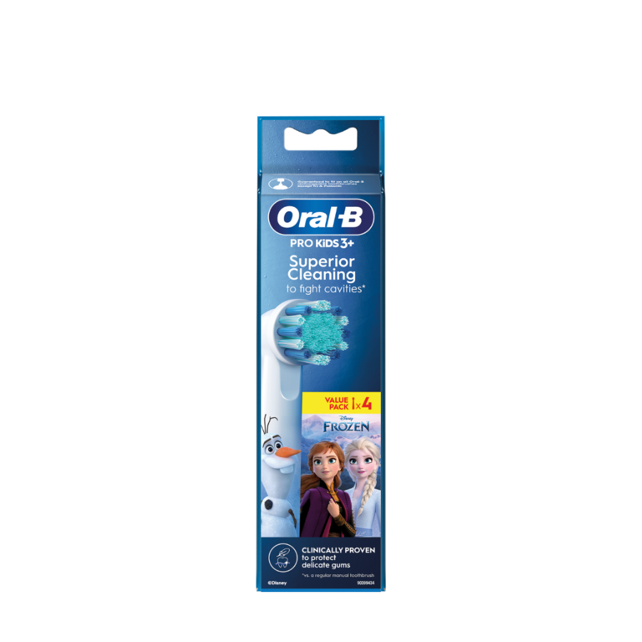 Oral-B Pro Kids 3+ Frozen Refills x4