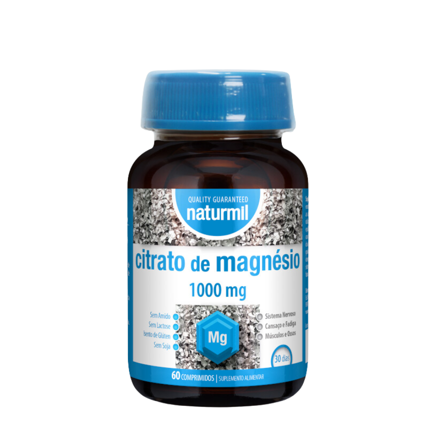 Naturmil Magnesium Citrate 1000mg Capsules x60