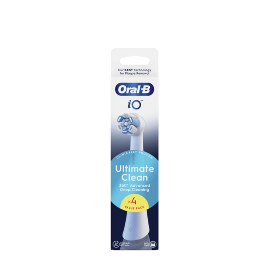 Oral-B iO Ultimate Clean Recarga Branca x4