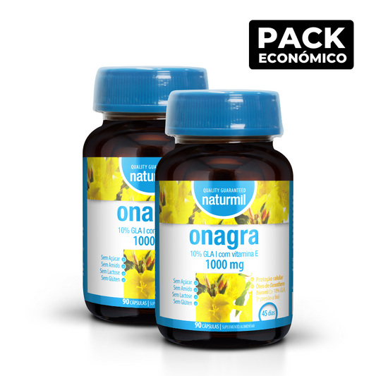 Naturmil Prímula 1000mg Cápsulas 2x90