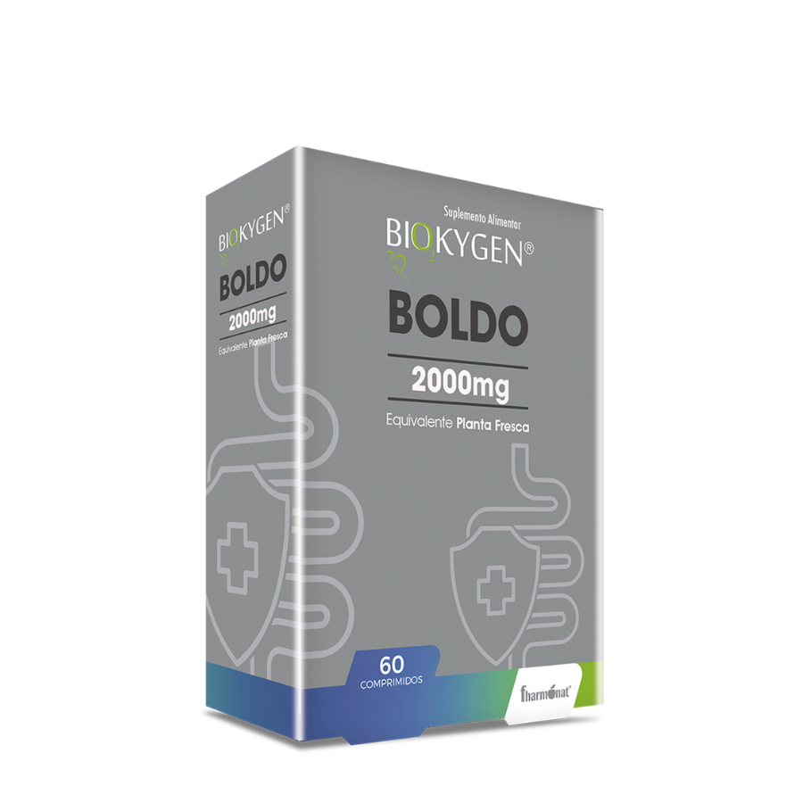 Biokygen Boldo 2000 mg Comprimidos x60