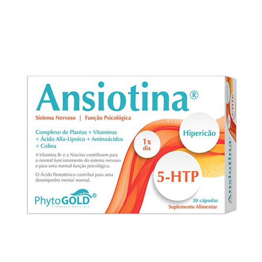 Phytogold Ansiotina 5-HTP Cápsulas x30