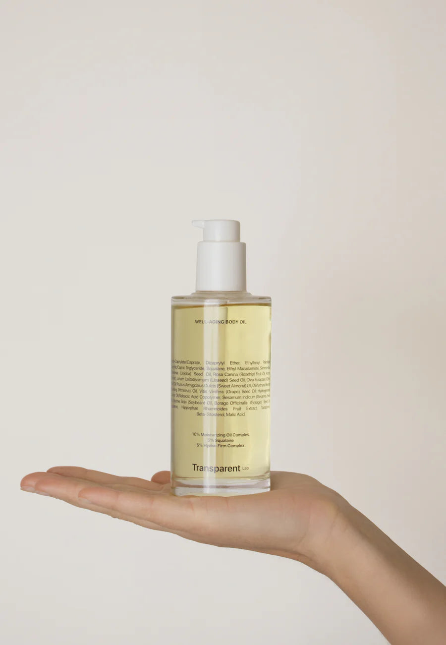Aceite corporal Well-Aging Transparent Lab 200 ml
