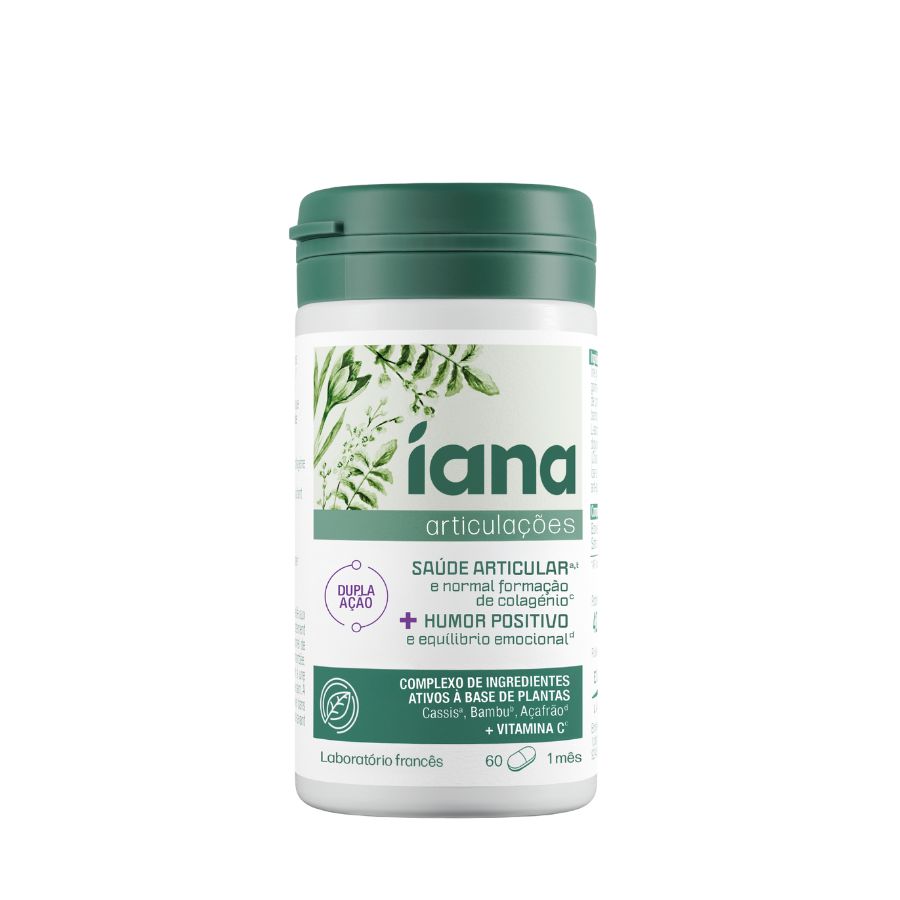 Tabletas Iana para las articulaciones y el estado de ánimo positivo x60