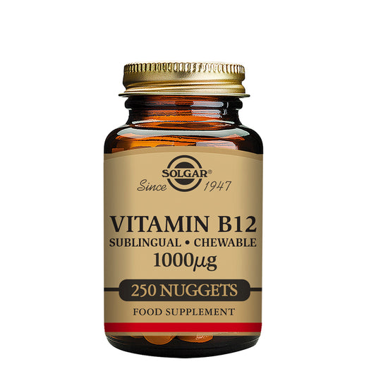 Solgar Vitamina B12 1000mcg Chewable Comprimidos x250