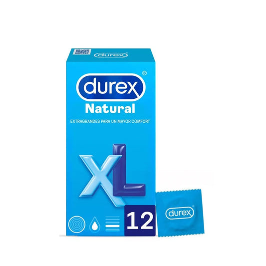 Durex Natural XL Preservativos x12