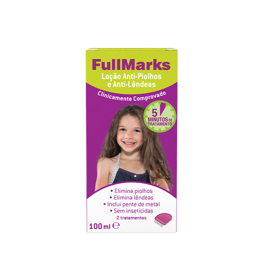 Fullmarks Loción Antipiojos y Antiliendres 100ml