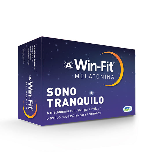 Tabletas masticables de melatonina Win-Fit x60