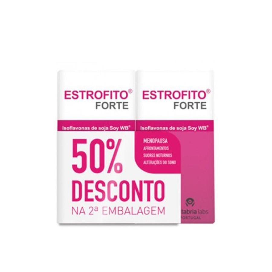 Estrofito Forte Cápsulas 2x30 Desconto 50% na 2ªEmbalagem