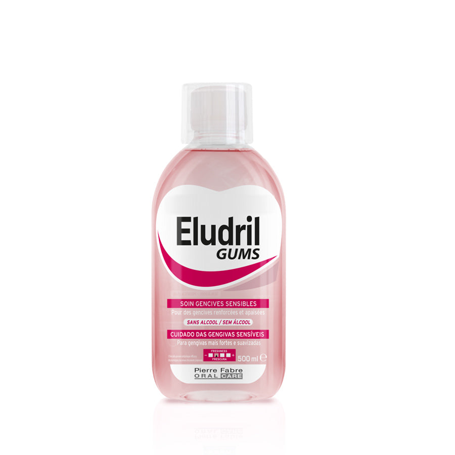 Eludril Gums Colutório Diário Gengivas Frágeis 500ml