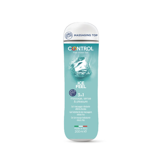 Control Ice Feel Gel de Massagem 3 em 1 200ml
