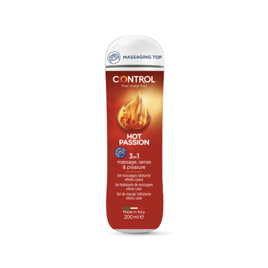 Control Hot Passion Gel de Massagem 3 em 1 200ml