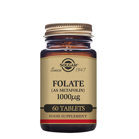 Solgar Folate Metafolin 1000ug Pills x60