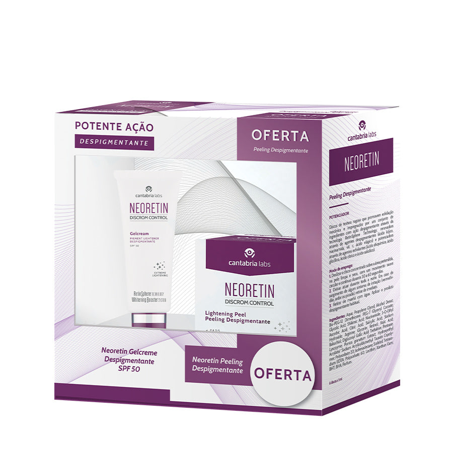 Neoretin Discrom Control Gel Cream SPF50 + 6 Discos